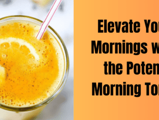 Elevate Your Mornings with the Potent Morning Tonic