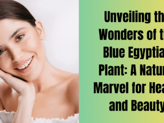 Unveiling the Wonders of the Blue Egyptian Plant: A Natural Marvel for Health and Beauty